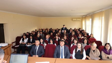 Respublika Fənn Olimpiadası ilə bağlı maarifləndirici görüş keçirilib.