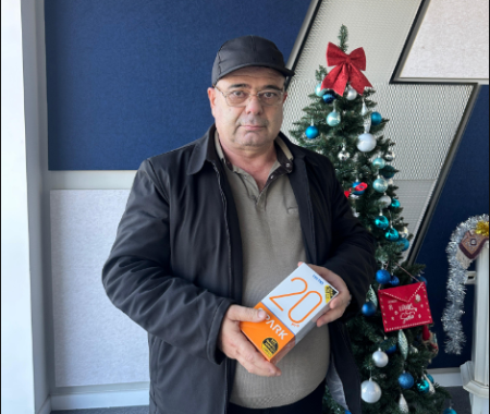 "PRAYK" və "Tecno Mobile"ın keçirdiyi "giveaway"in qalibinə mükafat təqdim olundu - VİDEO