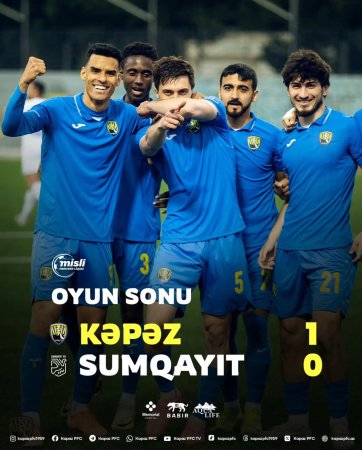 Kəpəz “Sumqayıt”ı minimal hesabla məğlub etdi