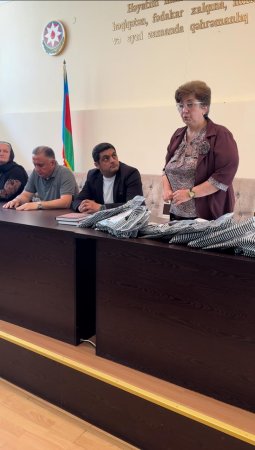 Gəncədə Müharibə Veteranları Qadınlarına Sosial Yardım İctimai Birliyinin Təşkilatçılığı ilə Tədbir Keçirilib